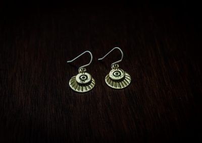 AEB2 - bullet earrings